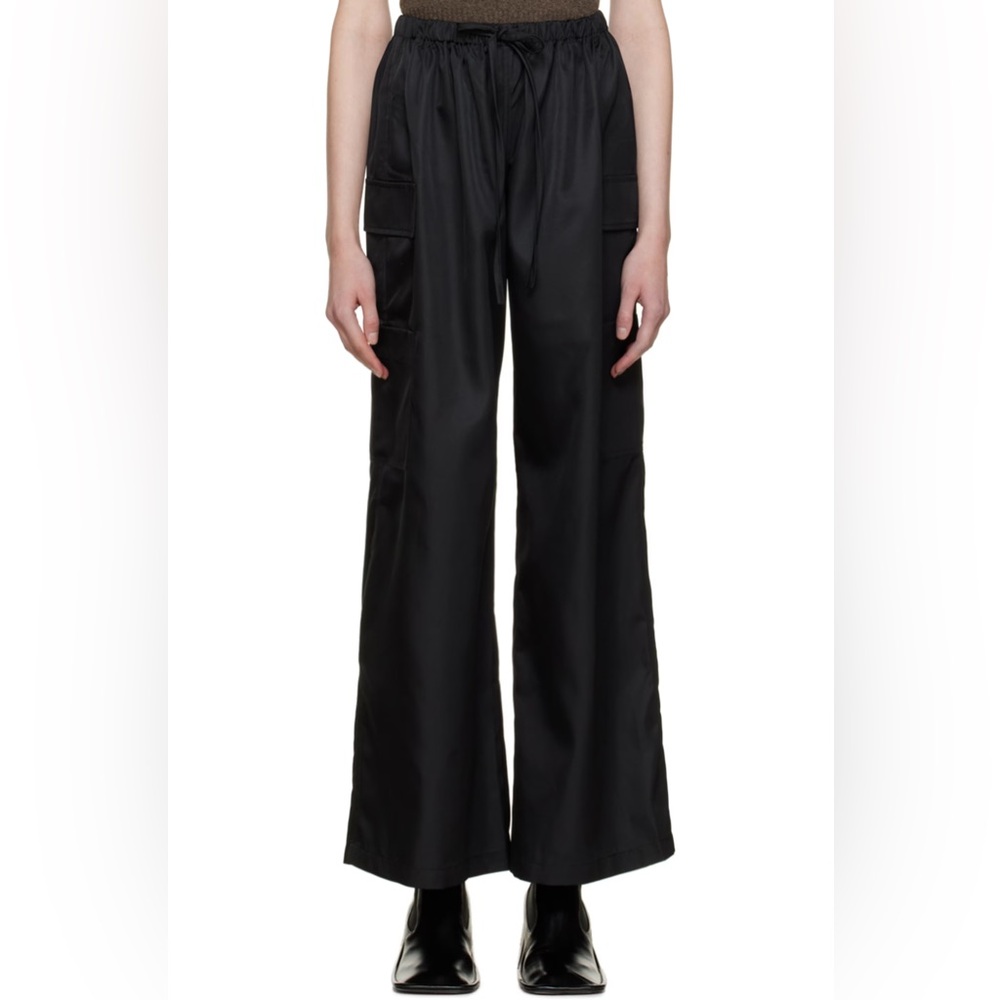 Reformation size small black black ethan trousers